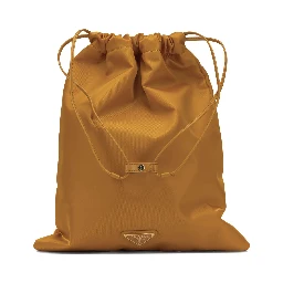 "Prada Wish" medium pouch in Re-Nylon