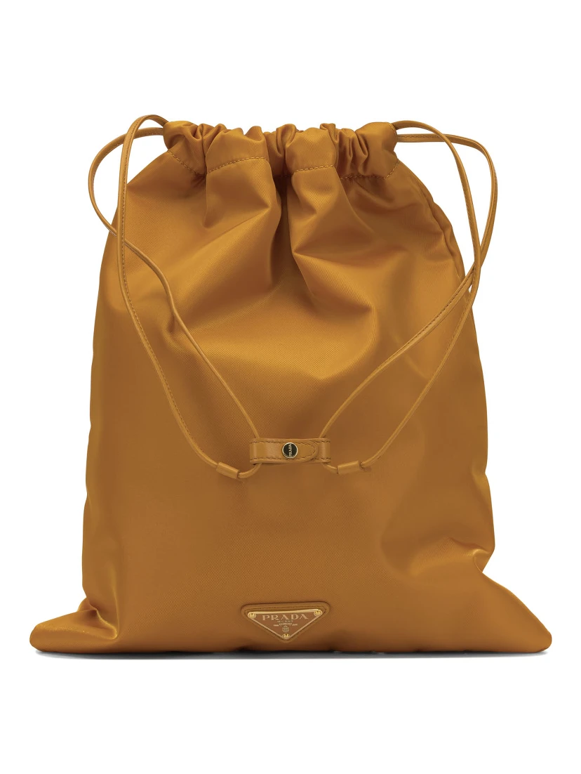 "Prada Wish" medium pouch in Re-Nylon