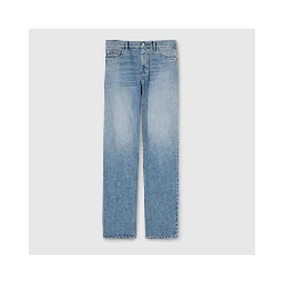 Straight leg jeans