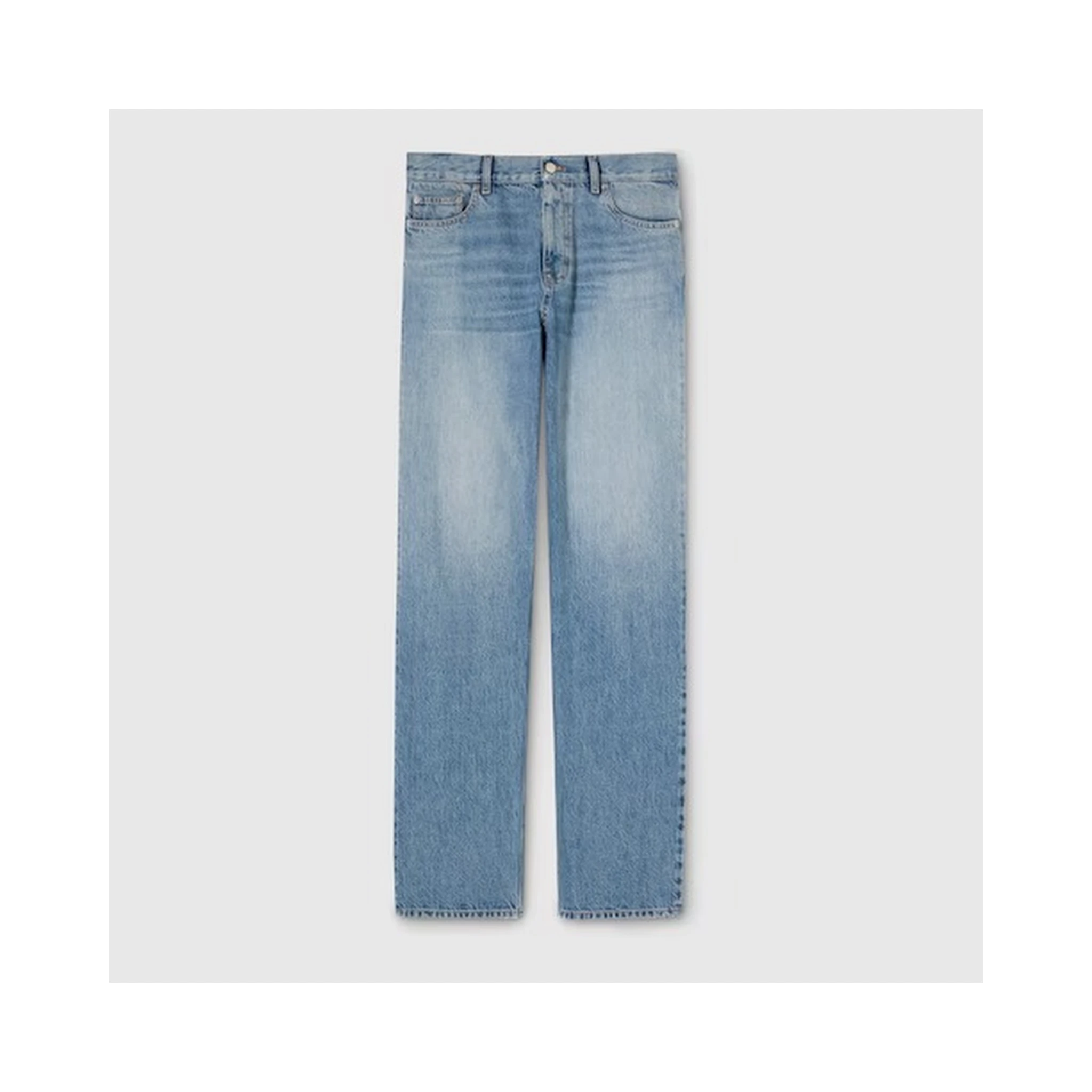 Straight leg jeans