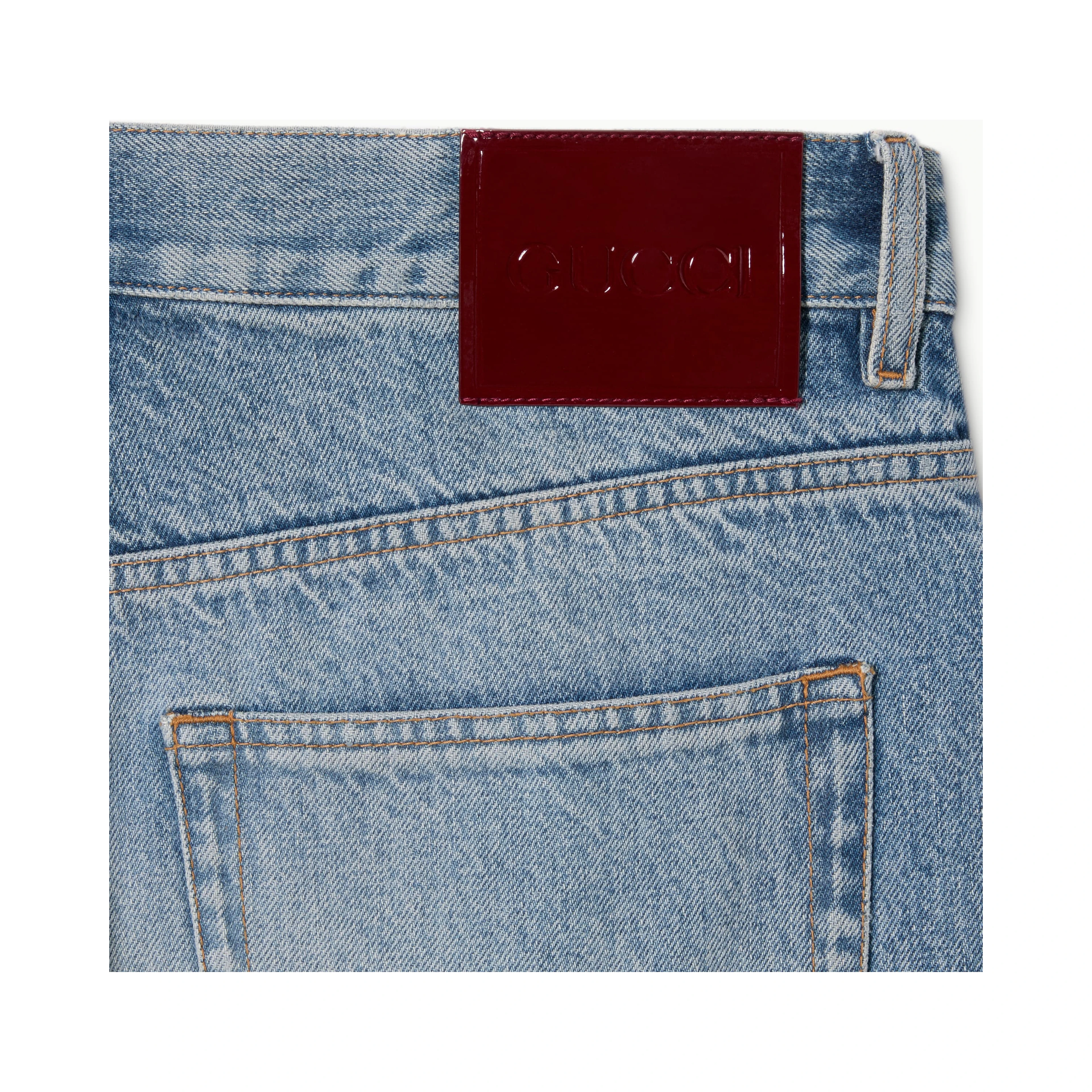 Straight leg jeans