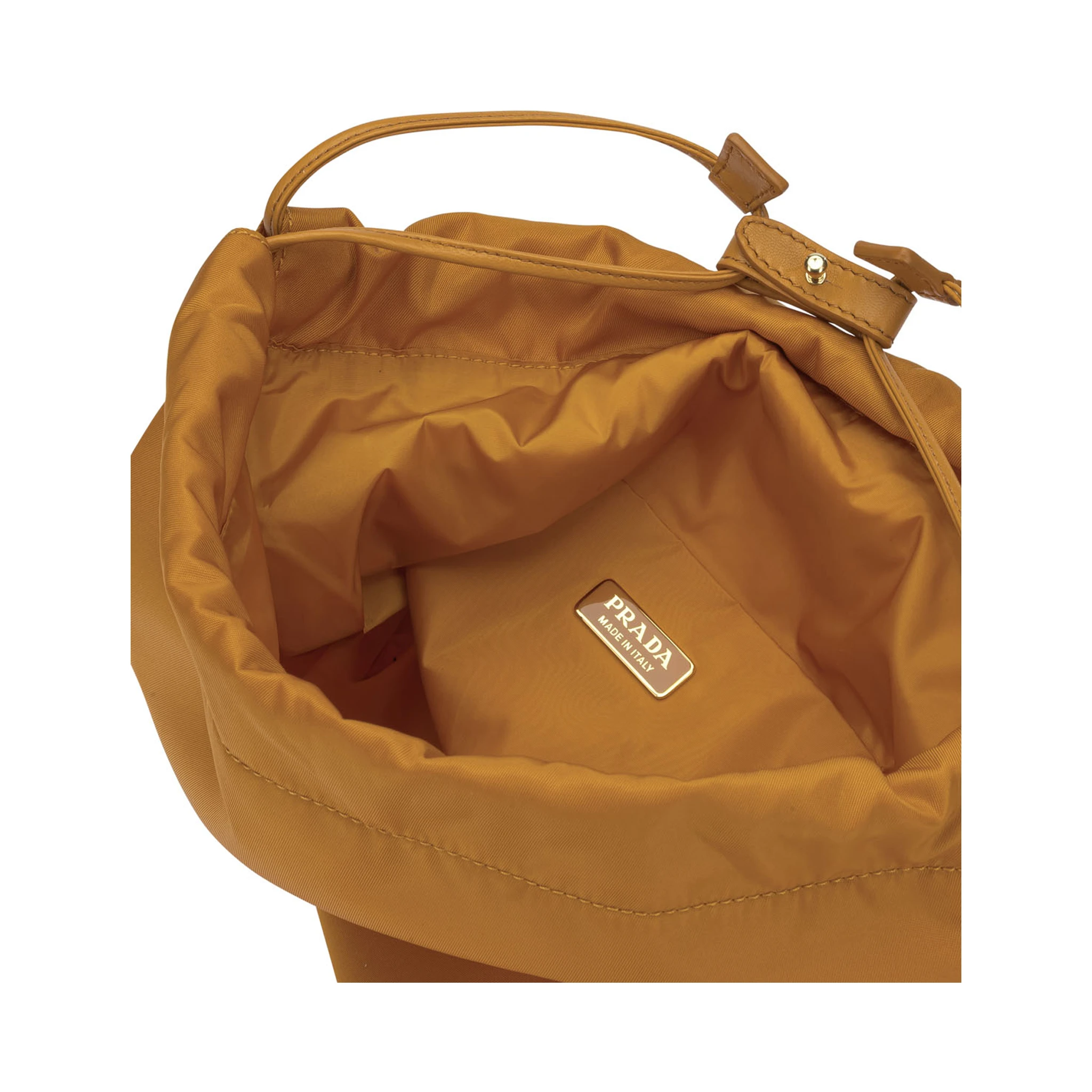 "Prada Wish" medium pouch in Re-Nylon