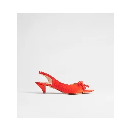 "Dior Bow 40mm" slingback sandals