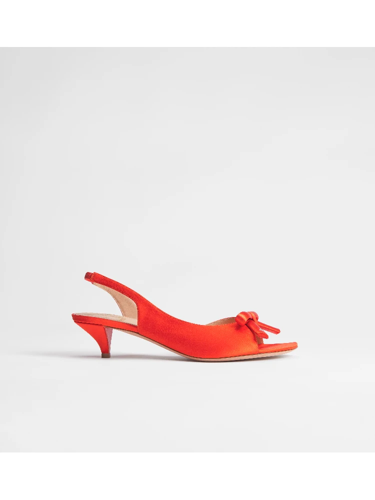 "Dior Bow 40mm" slingback sandals