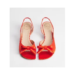 "Dior Bow 40mm" slingback sandals