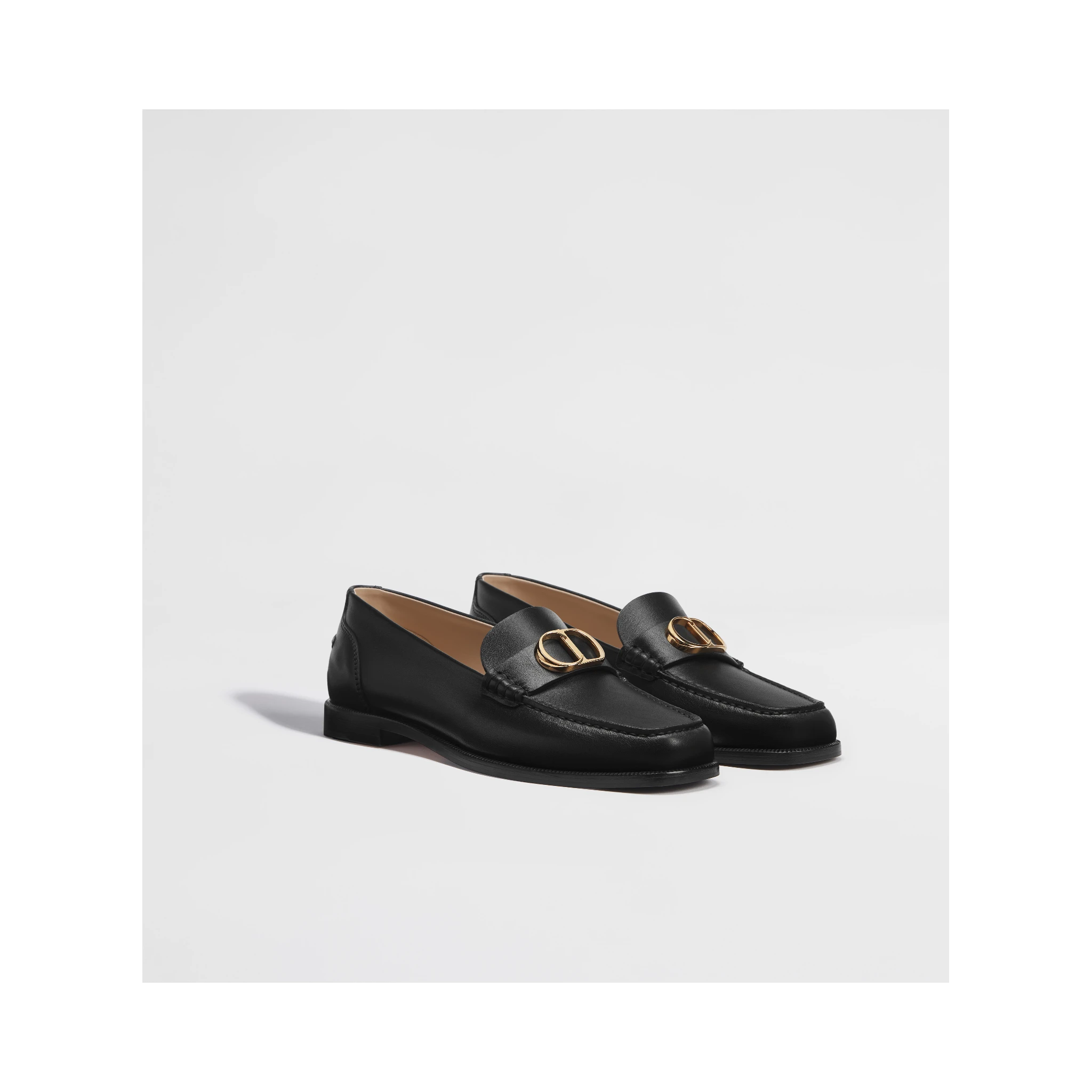 "Dior Palais" leather loafers
