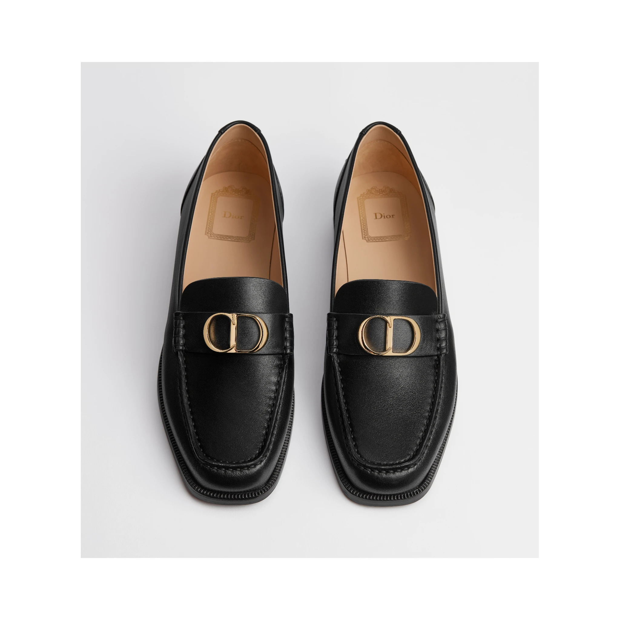 "Dior Palais" leather loafers