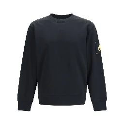 Black Cotton Sweatshirt