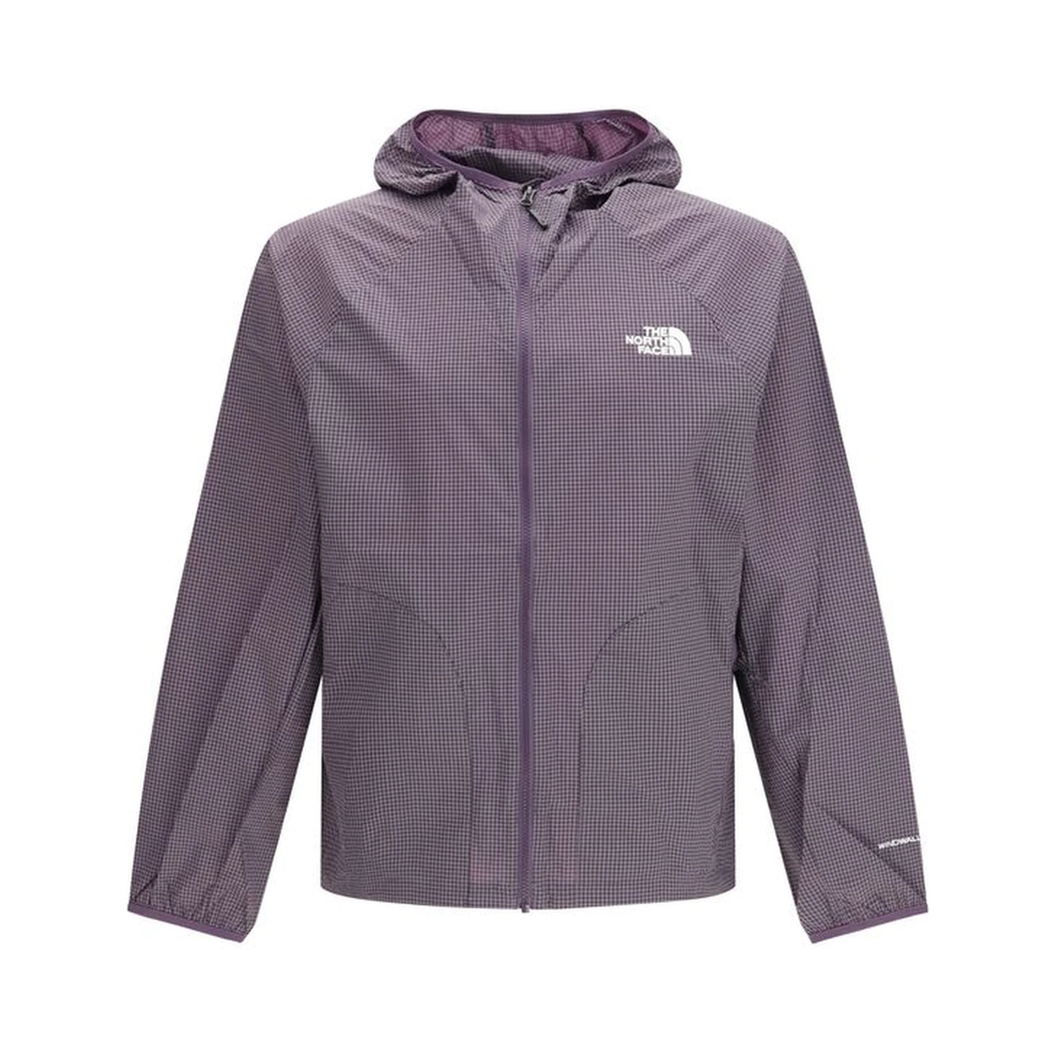 Purple Polyester Shell Jacket