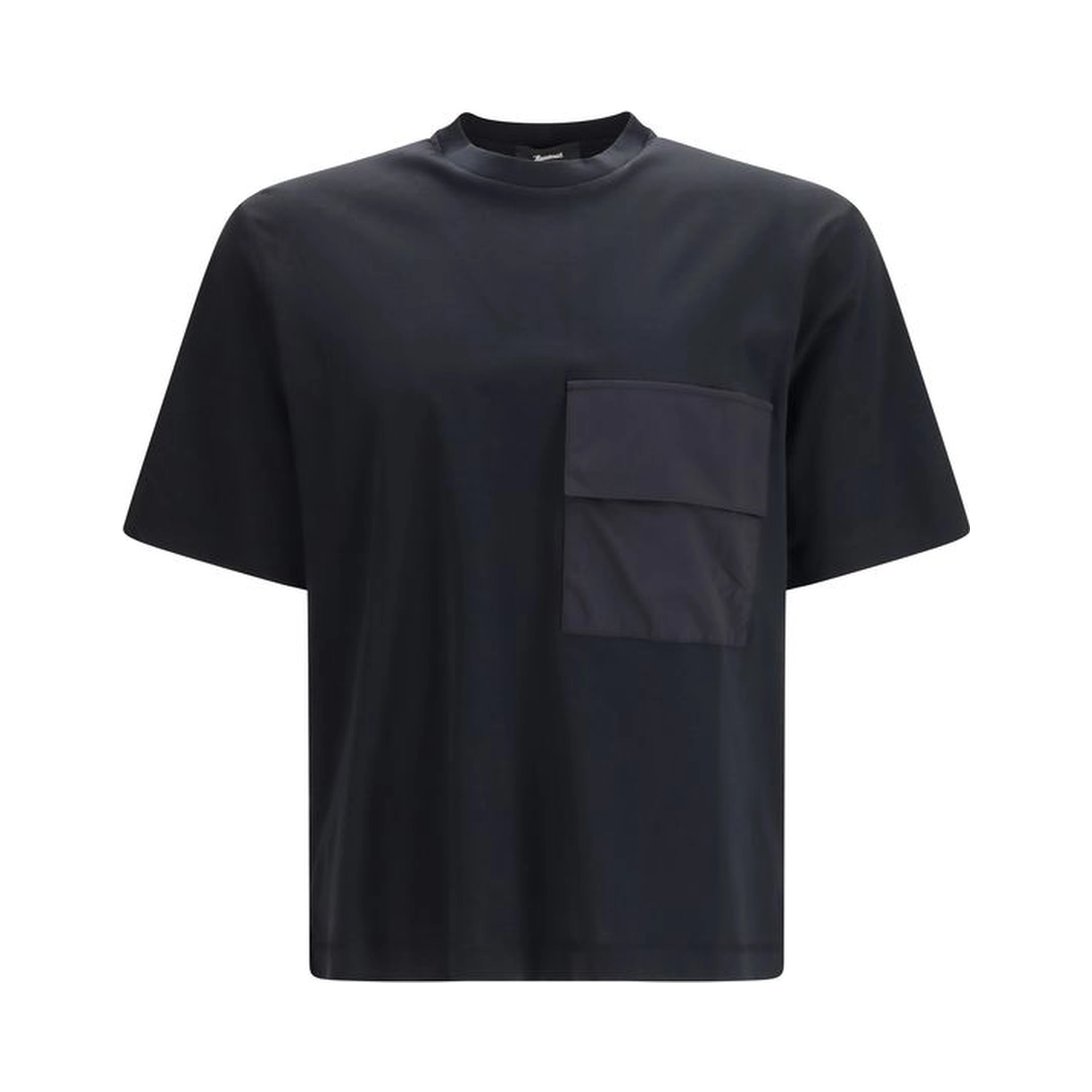 Black Cotton T-Shirt