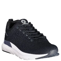 Blue Polyester Men Sneaker