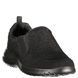 Black Polyurethane Men's Sneaker