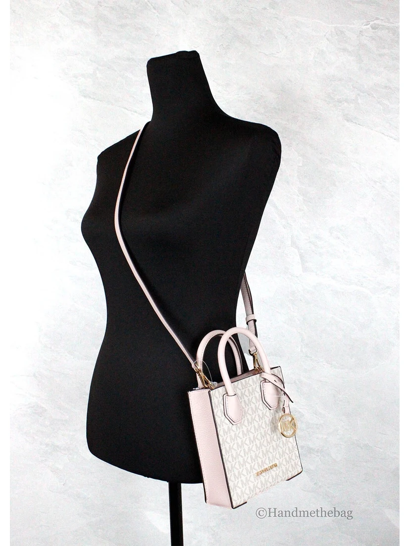 Michael Kors Adult Detachable Straps Shoulder Bags, Vanilla