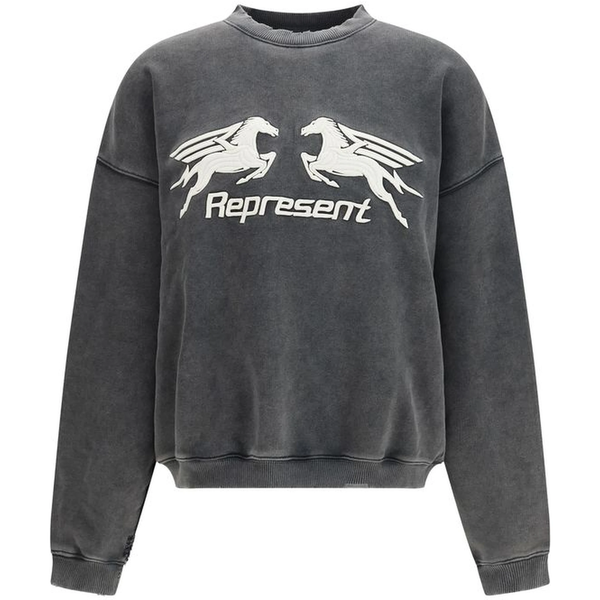 Gray Cotton Sweatshirt