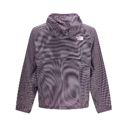 Purple Polyester Shell Jacket