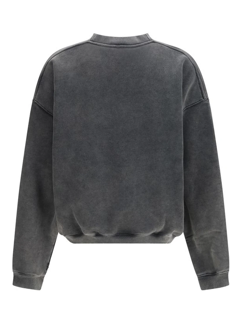 Gray Cotton Sweatshirt
