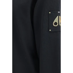 Black Cotton Sweatshirt