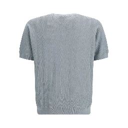 Gray Silk Sweatshirt