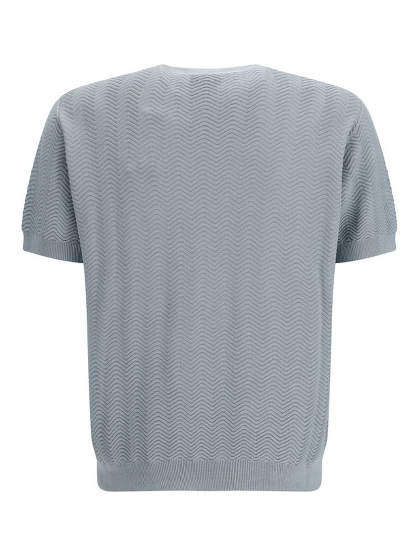 Gray Silk Sweatshirt