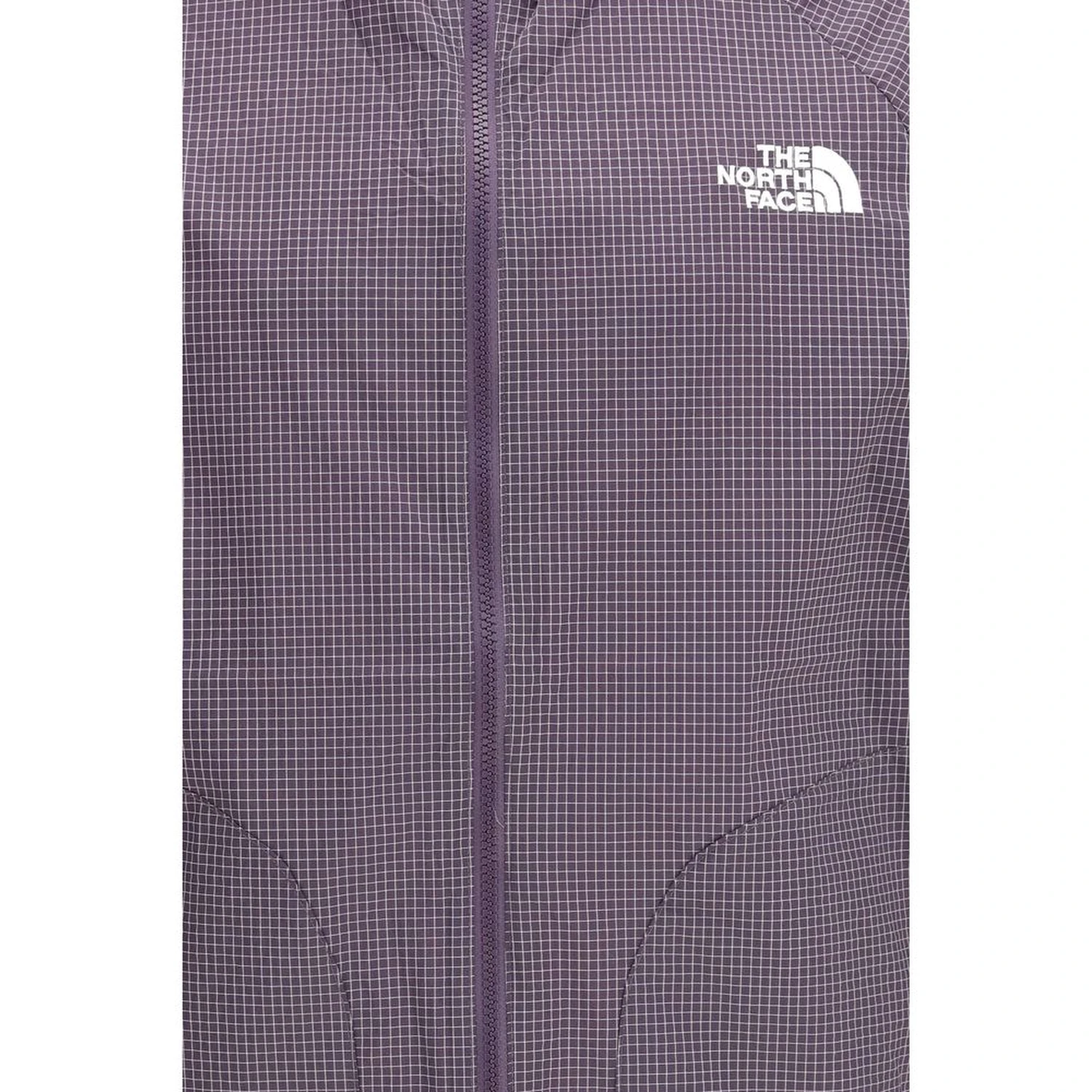 Purple Polyester Shell Jacket