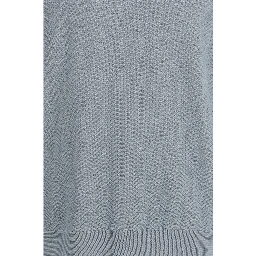Gray Silk Sweatshirt