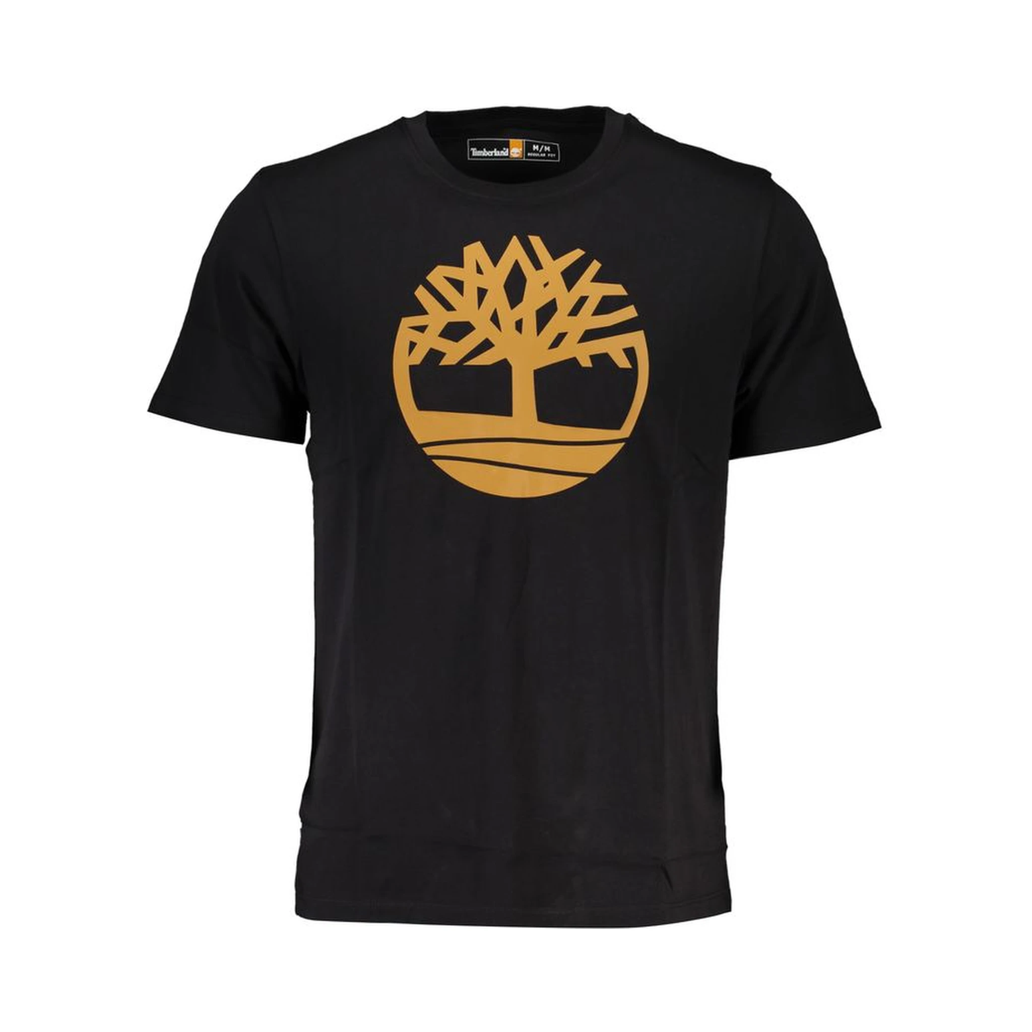 Black Organic Cotton Men T-Shirt