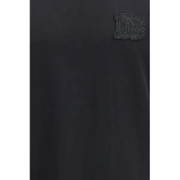 Black Cotton T-Shirt