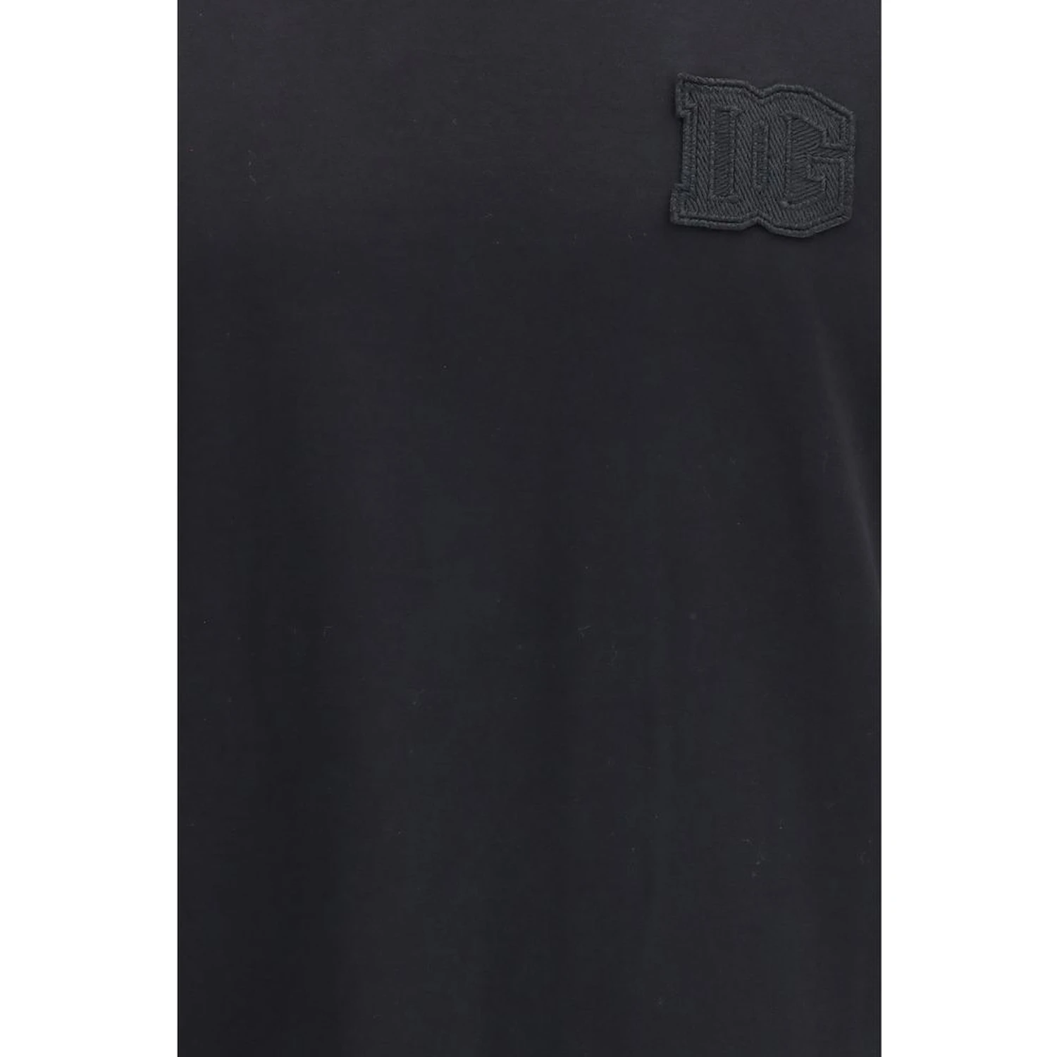 Black Cotton T-Shirt