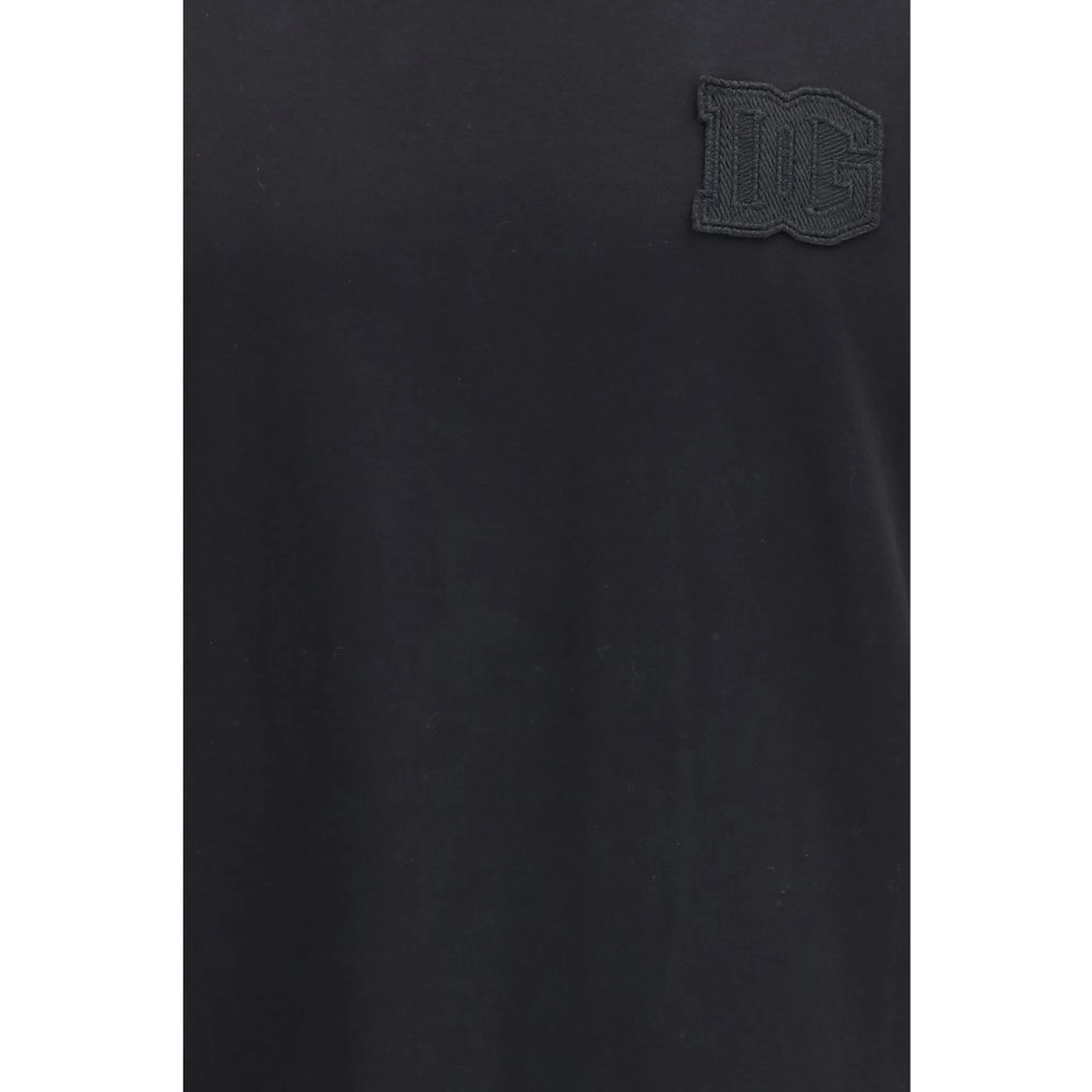 Black Cotton T-Shirt