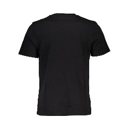 Black Organic Cotton Men T-Shirt