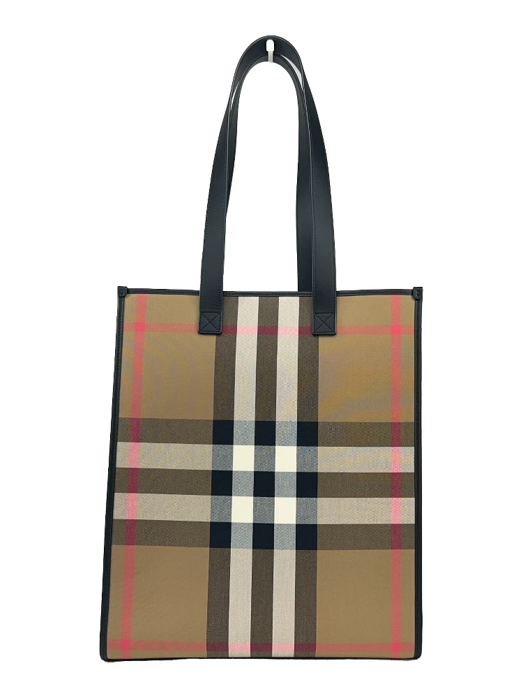 Burberry Medium NS Book Tote Bag Purse
