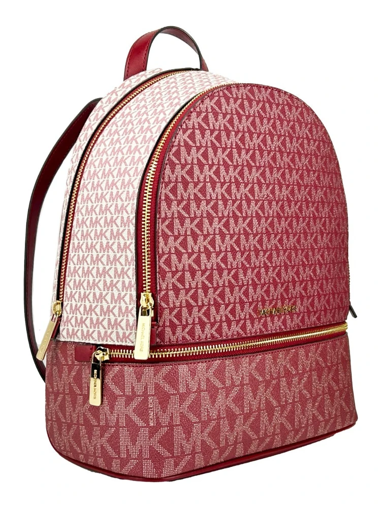 Michael Kors Rhea Medium PVC Backpack Bookbag alternative