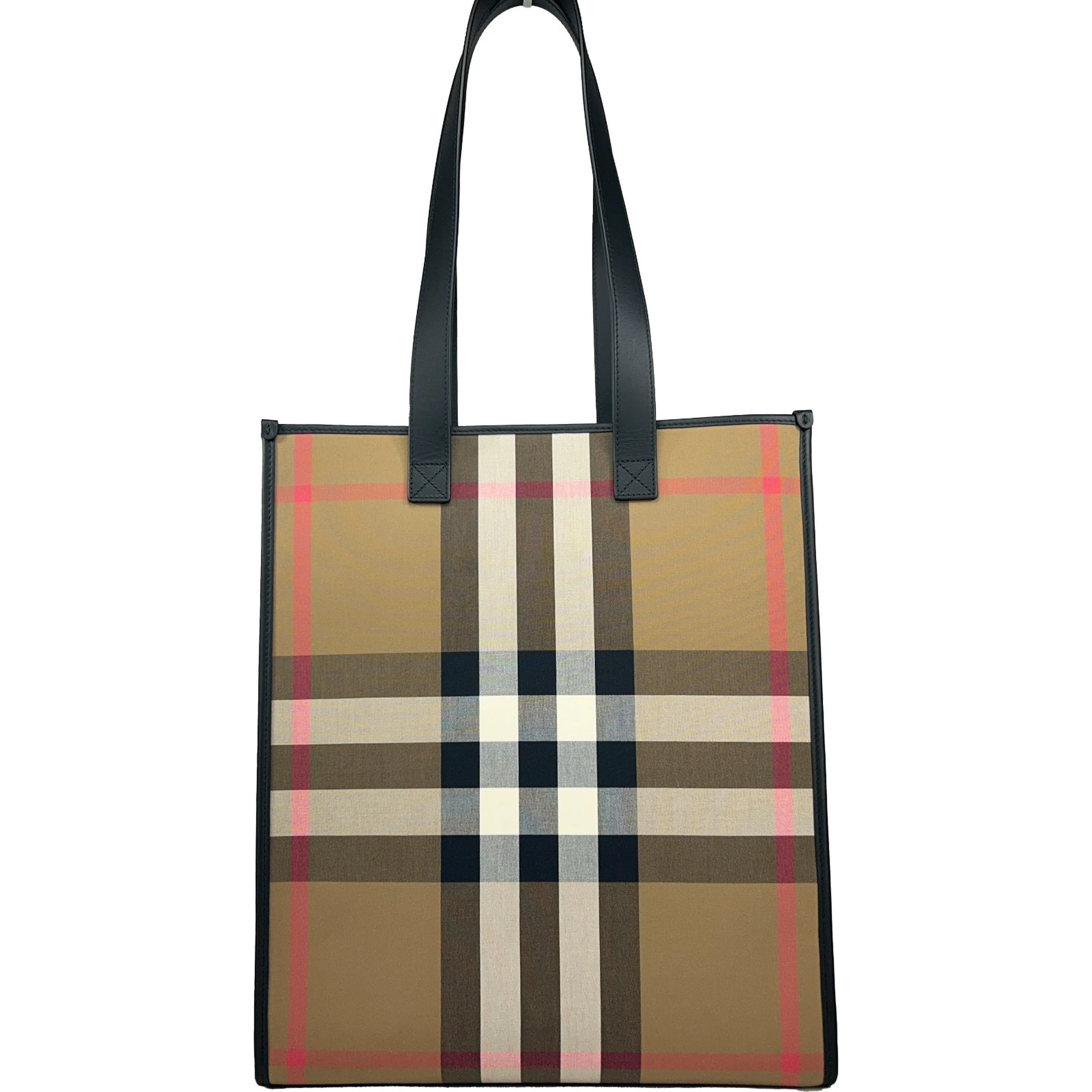 Burberry Medium NS Book Tote Bag Purse