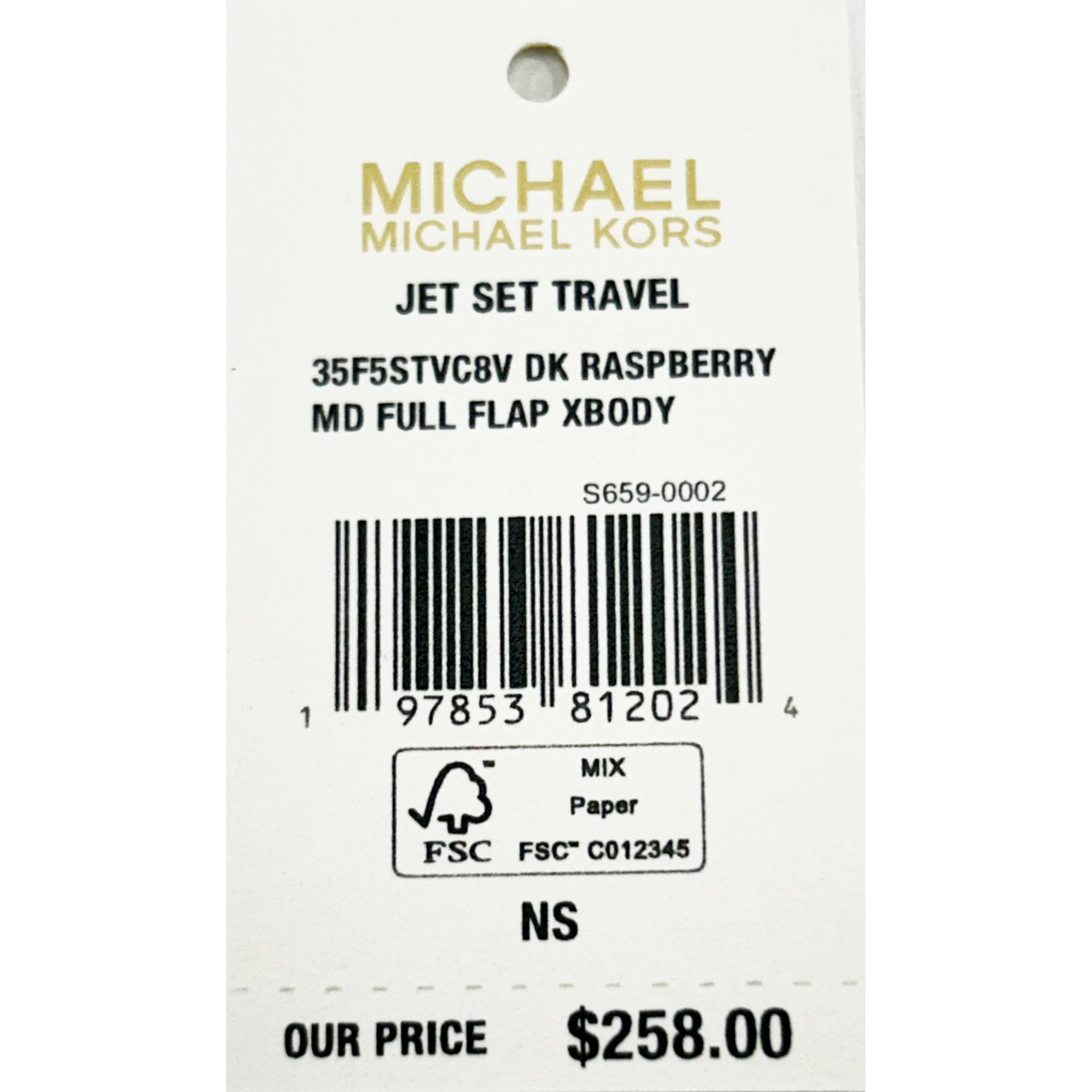 Michael Kors Medium Full Flap Messenger Crossbody Bag