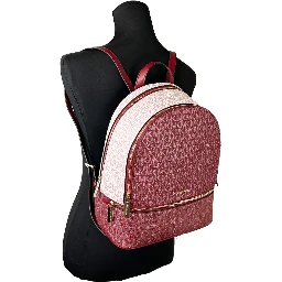 Michael Kors Rhea Medium PVC Backpack Bookbag