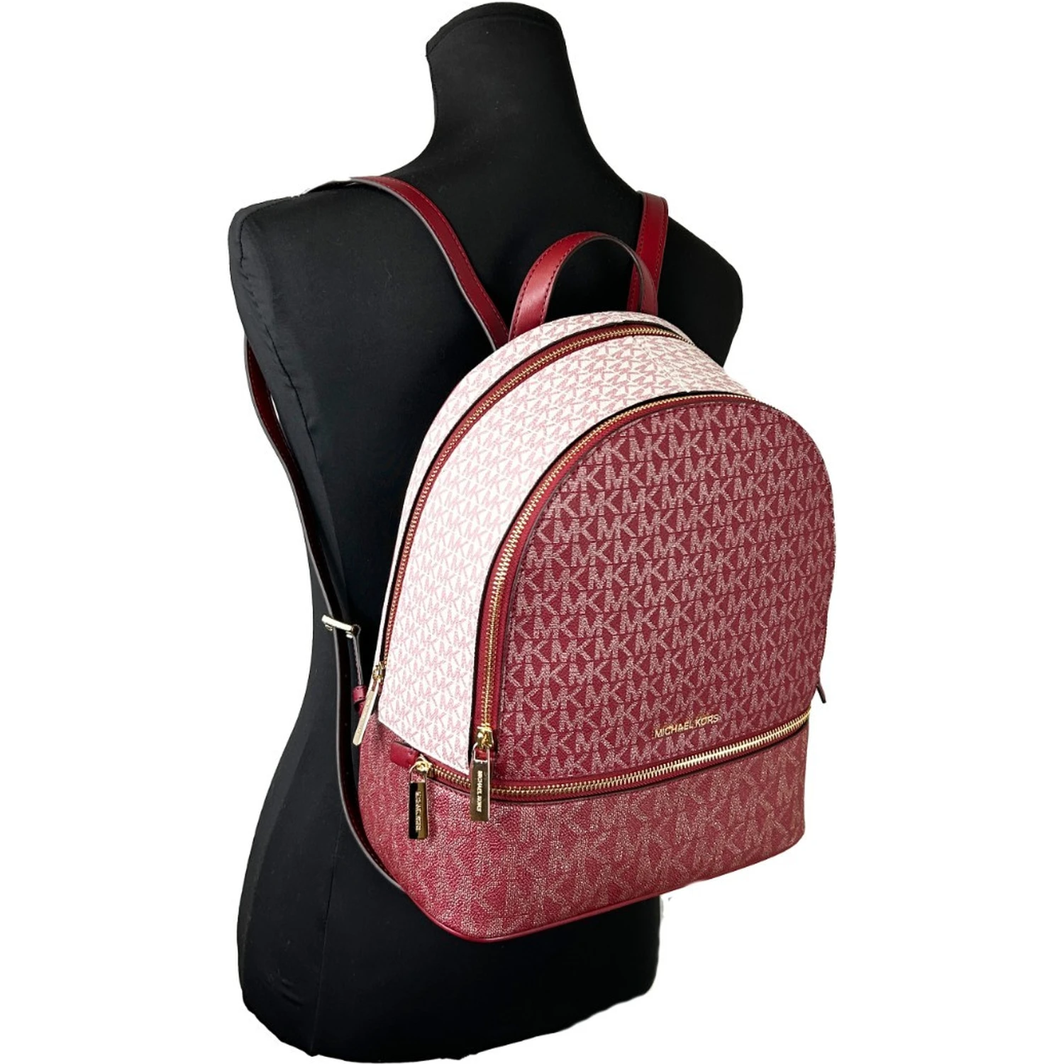 Michael Kors Rhea Medium PVC Backpack Bookbag
