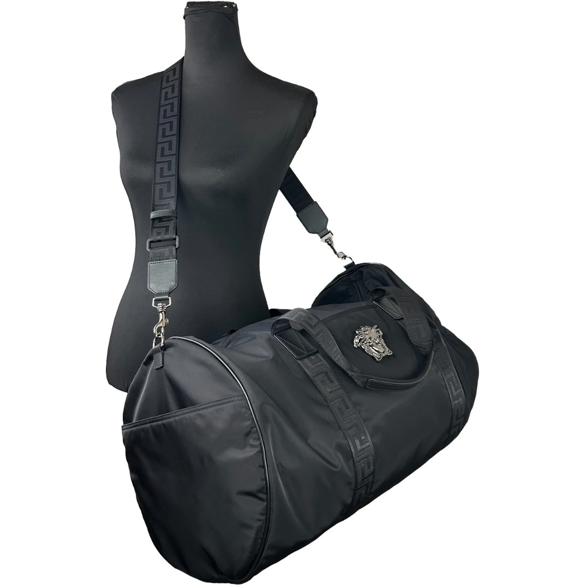 Versace Medusa Large Nylon Duffle Bag