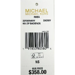 Michael Kors Rhea Medium PVC Backpack Bookbag