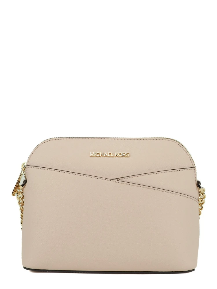 Michael Kors Women'S Jet Set Travel Dome Leather Crossbody Bag