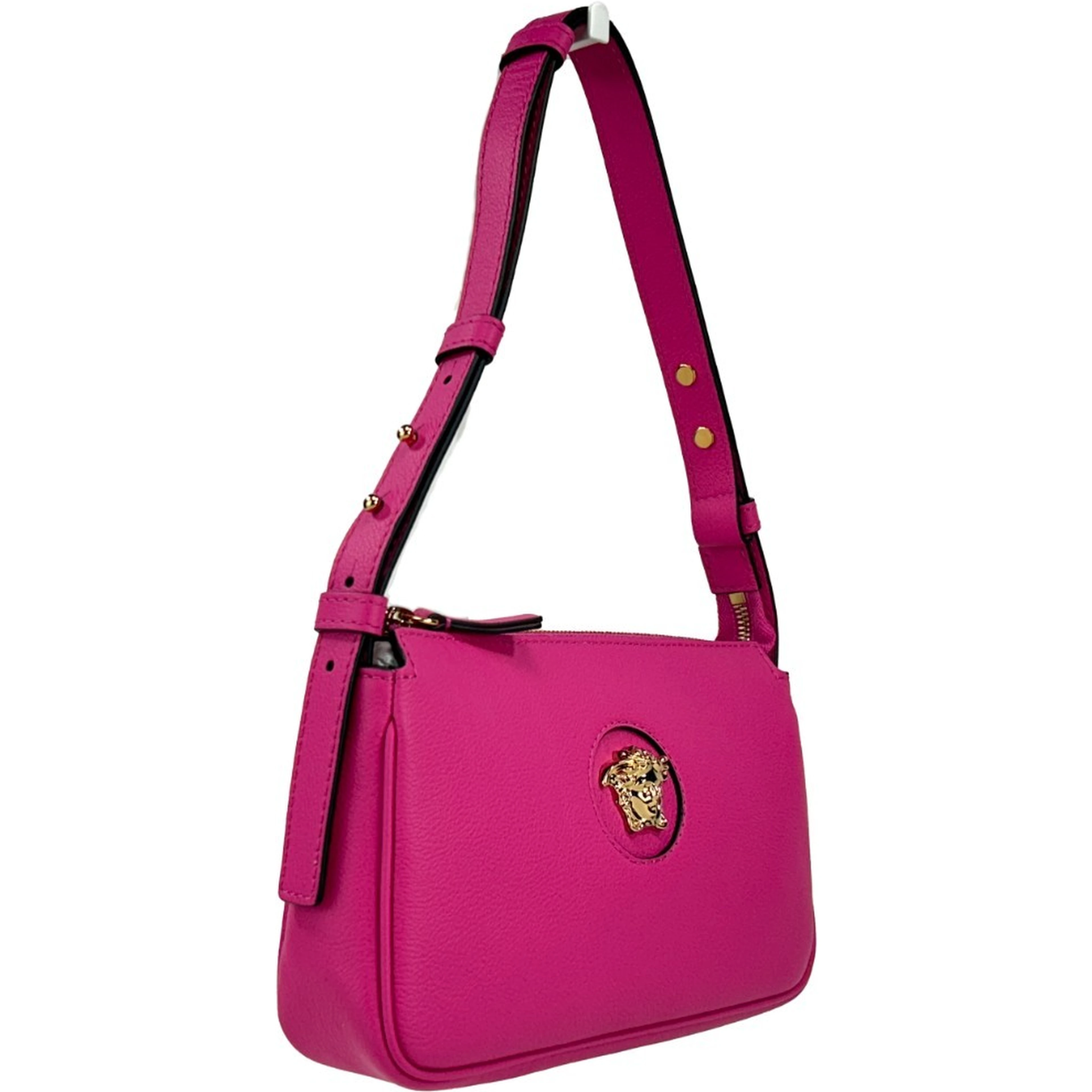 Versace La Medusa Vitello Shoulder Bag Purse