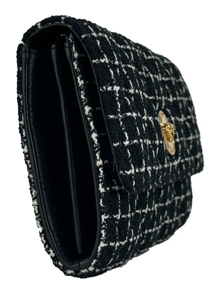Versace Wallet On A Chain Fabric Black Crossbody Bag alternative