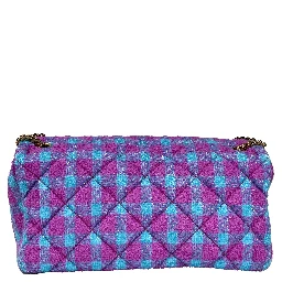 Versace Wool Lurex Medium Shoulder Crossbody Bag