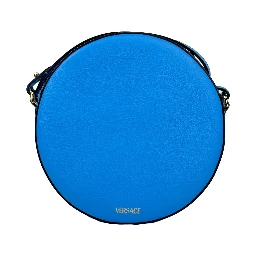 Versace Round Disco Leather Camera Case Crossbody Bag