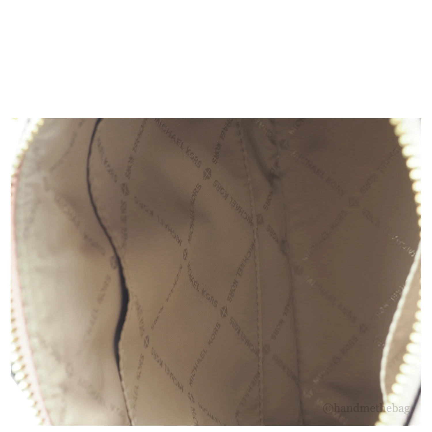 Michael Kors Women'S Jet Set Travel Dome Leather Crossbody Bag