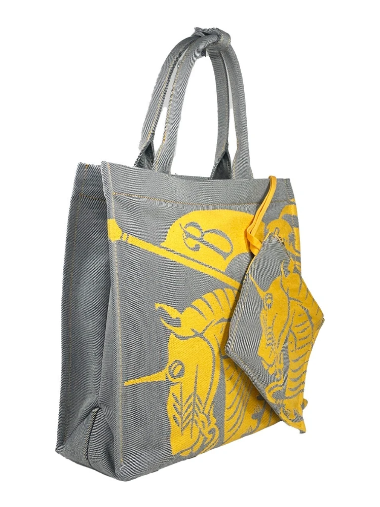 Burberry EKD Canvas Tote Bag With Coin Pouch alternative