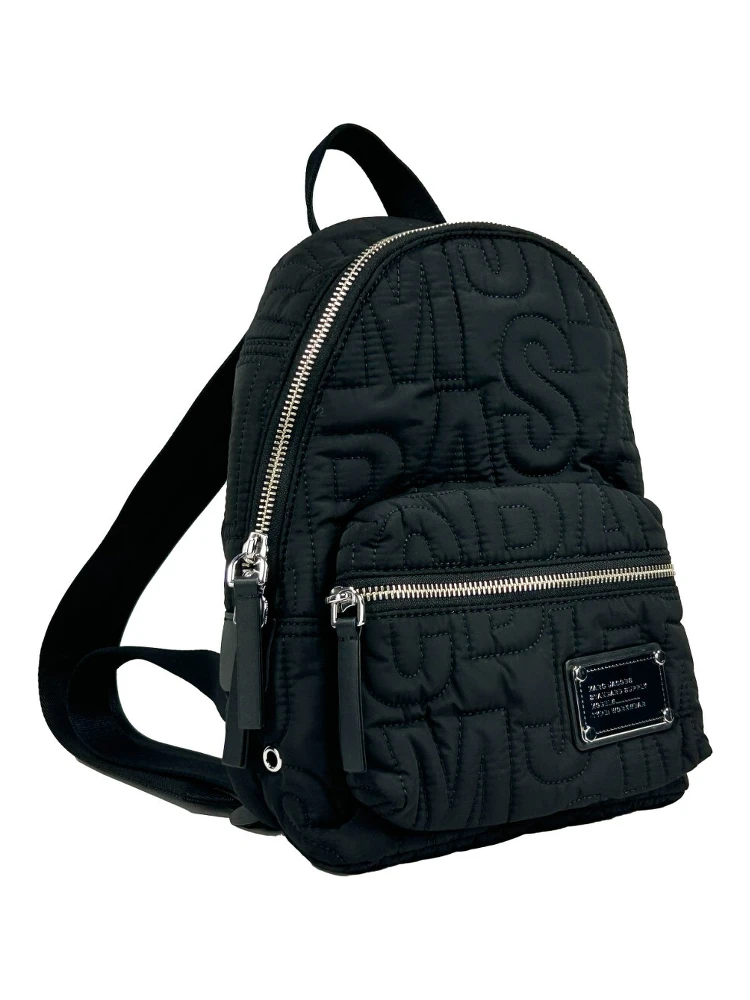 Marc Jacobs Small Black Quilted Backpack Bookbag alternative