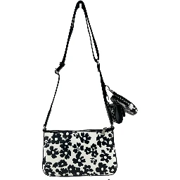 Michael Kors Floral Crossbody Tech Attachment Bag Purse
