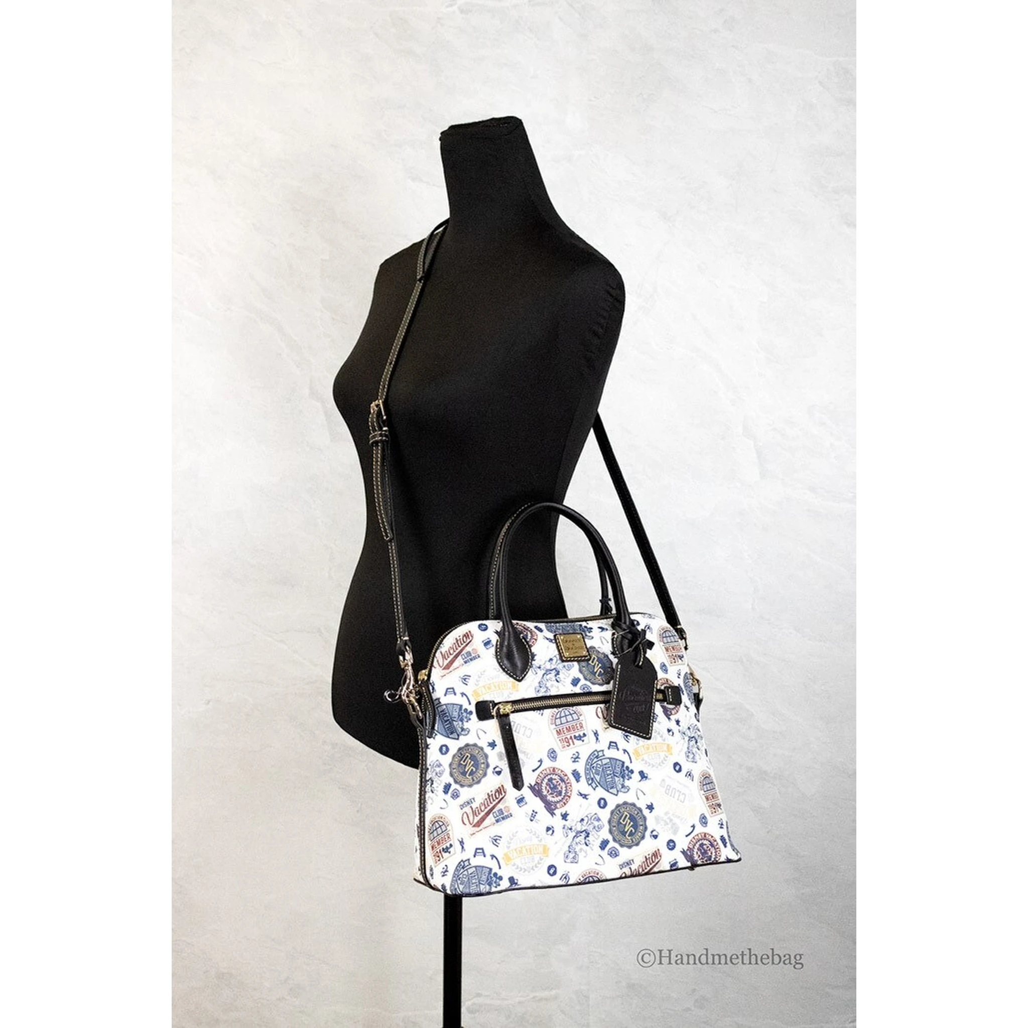 Dooney & Bourke Disney Vacation Club 2022 Domed Satchel Crossbody Handbag Purse