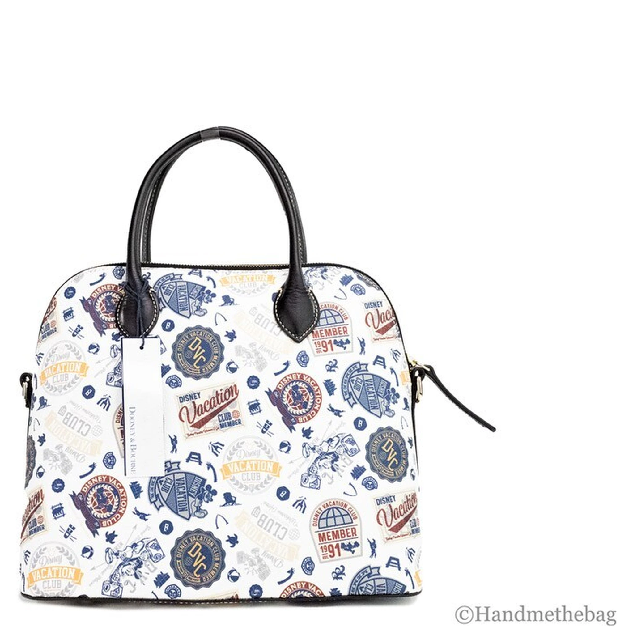 Dooney & Bourke Disney Vacation Club 2022 Domed Satchel Crossbody Handbag Purse