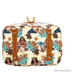 Dooney & Bourke Disney Medium Moana Coated Cotton Bucket Crossbody Bag Purse